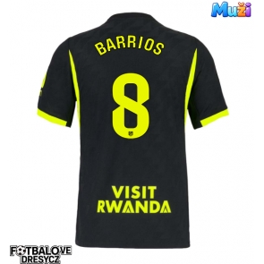Atletico Madrid Pablo Barrios #8 Venkovní Dres 2026-27 Krátký Rukáv Atletico Madrid Pablo Barrios #8 Venkovní Dres 2026-27 Krátký Rukáv